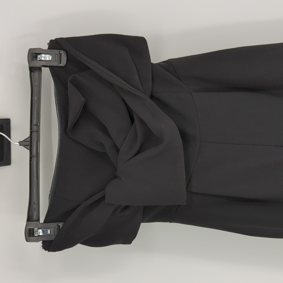 Topshop Strapless Wide Leg Jumpsuit Black 2 cocktail party evening minimalist - Picture 3 of 7